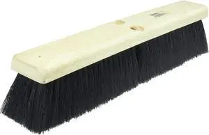 weiler 42114 14" block size, black tampico fill, medium sweep floor brush