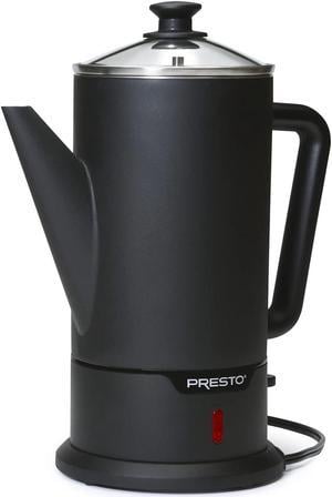 Presto 02815 12-Cup Cordless Stainless Steel Coffee Percolator