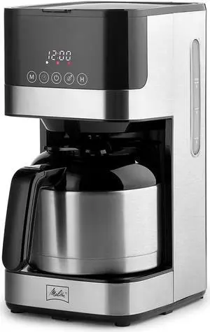 melitta aroma tocco thermal drip| programmable coffee machine | 8 cup coffee maker with thermal carafe | glass touch control panel
