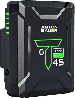 anton/bauer titon micro 45 gold mount, 45wh 14.4v battery, professional camera rig for batteries, camera accessory, camera mount, lithium battery pack, battery replacement, quick release battery