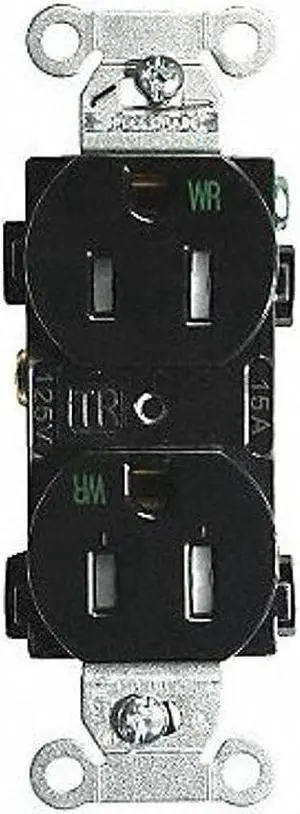 hubbell duplex receptacle wiring device 14455 duplex receptacle
