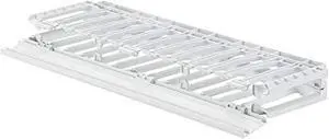 panduit nmf1wh horizontal cable manager high capacity frontrear