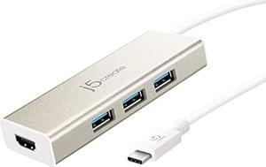 j5create USB-C 3-Port USB 3.0 & 4K HDMI Hub