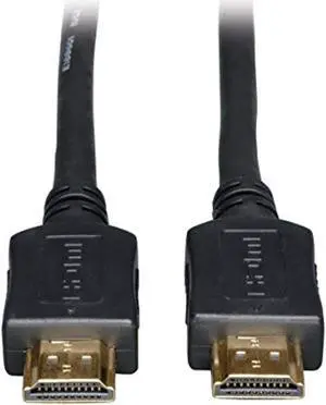 tripp lite standard speed hdmi cable, 24awg high definition, 1080p, digital video with audio cable (m/m), 100-ft. (p568-100-hd)