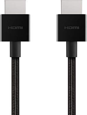 belkin ultra hd high speed hdmi cable (2018)  6.6ft/2m 4k hdmi cable, supports 4k/120hz and 8k/60hz, dolby vision/hdr 10 compat