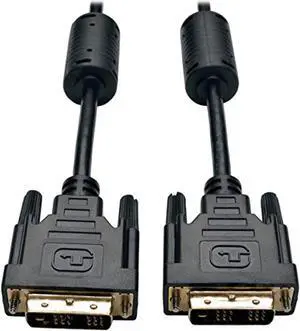 tripp lite dvi single link cable, digital tmds monitor cable (dvi-d m/m), 6-ft. (p561-006)