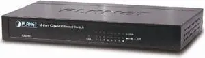 Planet Technology GSD-805 8-Port 10/100/1000Mbps Desktop Gigabit Ethernet Switch (Internal Power)