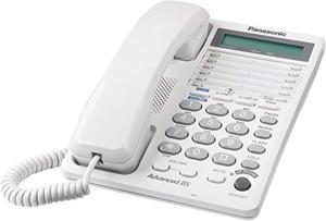 Panasonic KX-TS208W 2-Line Integrated Phone System, White