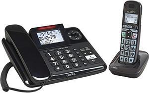 clarity e814cc amplified corded/cordless combo with answering machine