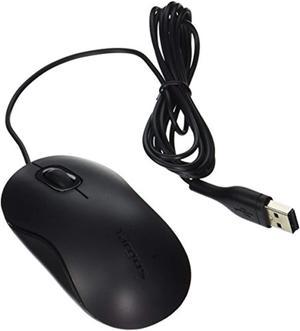 Targus USB Optical Laptop Mouse with 6-Foot USB Cord, Matte Black (AMU80US)