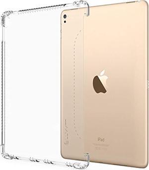 ipad 9.7 case, luvvitt clear grip smart cover and keyboard compatible case for apple ipad 9.7 inch 5th and 6th generation (2017