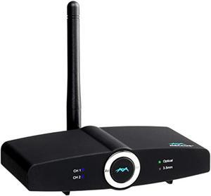 90M LONG RANGE Bluetooth Transmitter or Receiver for TV PC Stereo, Listen in HD with No Audio Delay, aptX Low Latency wireless Optical 3.5mm USB RCA (Home RTX 2.0-2 Yr Wrnty)