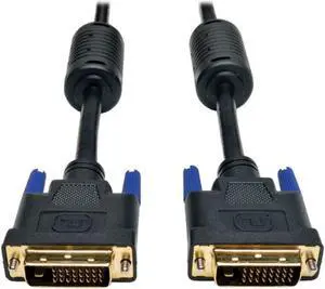 tripp lite dvi dual link cable, digital tmds monitor cable (dvi-d m/m) 100-ft.(p560-100)