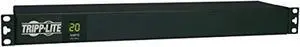 tripp lite metered pdu, 20a, 12 outlets (5-15/20r), 120v, l5-20p / 5-20p, 110-127v input, 15 ft. cord, 1u rack-mount power (pdu