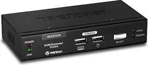 trendnet 1080p kvm console extension kit up to 100 meters (328 ft.), tk-ex4