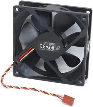genuine delta electronics dsb0912m 3pin 12v .19a rear case cooling fan 92mm x 92mm x 25mm