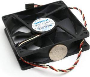 genuine dell pc case cooling fan for dimension 2400, 3000, 4600, optiplex 170l tower. part/model numbers: f1588 0925-12hbtl 361