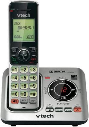 vtech cs6629 dect 6.0 1-handset cordless answering system