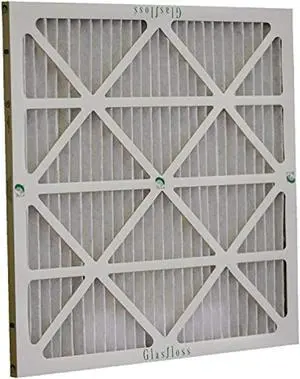 glasfloss industries zlp20252 z-line series zl merv 10 pleated filter, (pack of 12)