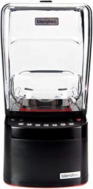 blendtec s885c2901b1gb1a stealth countertop blender with 2 fourside jars