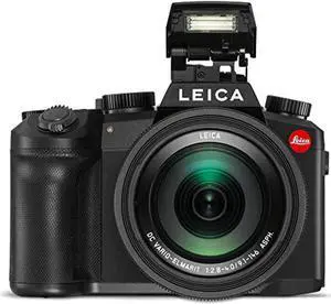 leica v-lux 5 20mp superzoom digital camera with 9.1-146mm f/2.8-4 asph lens (black)