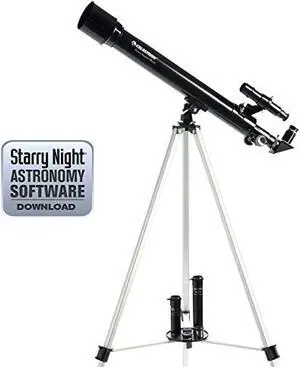 celestron powerseeker 50 az refractor telescope