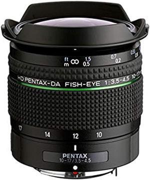 hd pentax-da fish-eye 10-17mm f3.5-4.5 ed ultra wide angle zoom lens compact and lightweight diagonal fisheye lens for k-1 ii k
