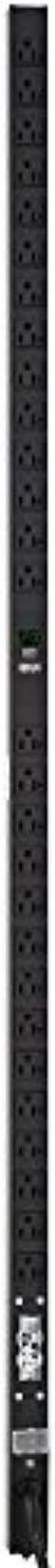 Tripp Lite Metered PDU, 20A, 28 Outlets (5-15/20R), 120V, L5-20P/5-20P Adapter, 15 ft. Cord, 0U Vertical Rack-Mount Power (PDUMV20)