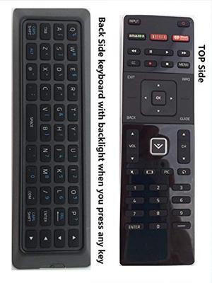 new qwerty remote xrt500 with back-light fit for vizio m602i-b3 m322i-b1 m422i-b1 m602i-b3 m43-c1 m43c1 m49-c1 m49c1 m50-c1 m50