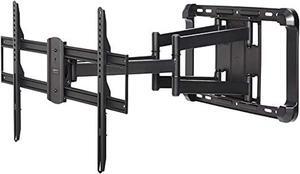 basics longer extension dual arm full motion tv mount, 37-inch to 80-inch