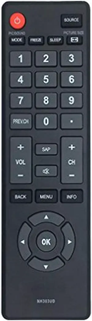 new remote control nh303ud fit for emerson tv le391em4 lf320em4a lf391em4 lf461em4 lf320em5s le240em4 le320em4 lf320em4 lf501em