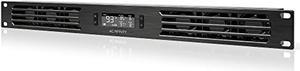 ac infinity cloudplate t1-n, rack mount fan panel 1u, intake airflow, for cooling av, home theater, network 19" racks