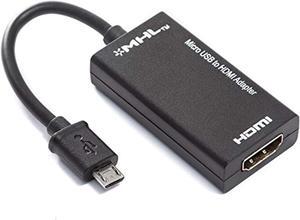 Micro USB to HDMI MHL Adapter Mobile High-Definition Link for all MHL Devices