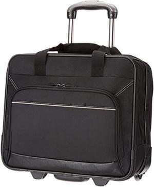 basics rolling bag laptop computer case with wheels