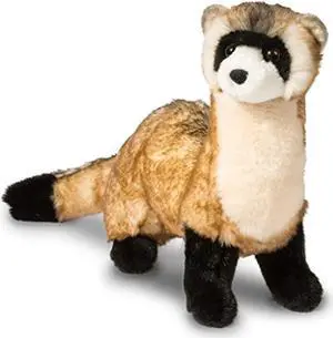 VInce Black Fotted Ferret 10" L w/o tail 17" L with tail