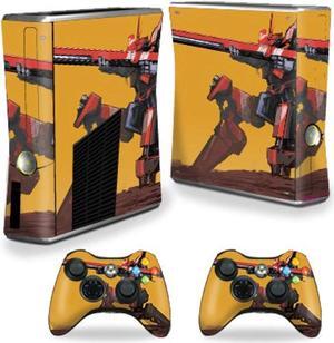 mightyskins skin compatible with x-box 360 xbox 360 s console - long shot | protective, durable, and unique vinyl decal wrap co