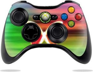 protective vinyl skin decal skin compatible with microsoft xbox 360 controller wrap sticker skins neon butterfly