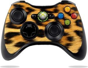 mightyskins skin compatible with microsoft xbox 360 controller  cheetah  protective durable and unique vinyl decal wrap cov