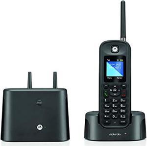 motorola o211 indoor/outdoor digital cordless phone with answering machine