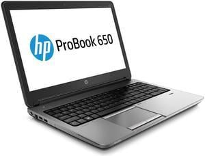 HP ProBook 650 G1 Intel® Core™ i5-4200M (3M Cache, up to 3.10 GHz) 8 GB RAM, 500 GB HDD, Intel® HD Graphics 4600, 15.6" HD (1366 x 768), DVD±RW, Camera, 802.11a/b/g/n, Grade A, 1 Year Limited Warranty