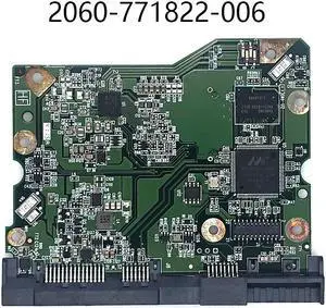 HDD PCB logic board printed circuit board 2060-771822-006 REV A P1  3.5 SATA hard drive repair data recovery