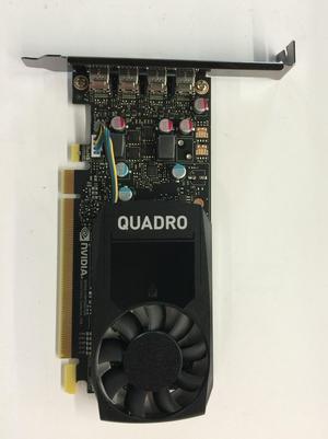 Dell nVIDIA Quadro P600 2GB PCI-E x16 4x Mini DP 09460M 9460M Video Graphics Card