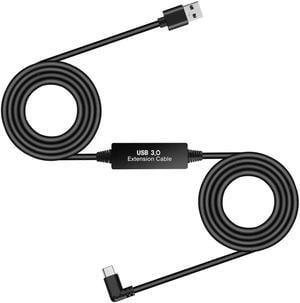 Quest Link Cable 16ft, VOKOO Oculus Link Cable with Signal Booster, Streaming VR Game & Fast Charging USB C 3.0 Cable Compatible for Oculus Quest Headset and Gaming PC