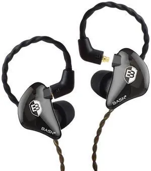 Bsinger 2nd Generation in Ear Monitor Headphones for Musicians, Black Bsinger 2nd Generation in Ear Monitor Headphones for Musicians, Black