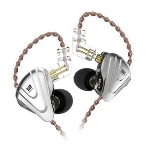in-Ear Monitors,KZ ZSX 1DD+5BA Hybrid HiFi Stereo Noise Isolating Sport IEM Earphones/Earbuds/Headphones with Detachable Cable, Computer (Without MIC, Black) in-Ear Monitors,KZ ZSX 1DD+5BA Hybrid HiFi Stereo Noise Isolating Sport IEM Earphones/Earbuds/Headphones with Detachable Cable, Computer (Without MIC, Black)