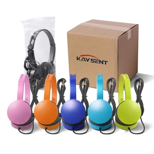 School Headphones for Classroom Students - (KHPC-12Mixed) 12 Packs Multi-Colors Kids' Headphones for School, Library, Computers, Children and Adult(No Microphone) School Headphones for Classroom Students - (KHPC-12Mixed) 12 Packs Multi-Colors Kids' Headphones for School, Library, Computers, Children and Adult(No Microphone)