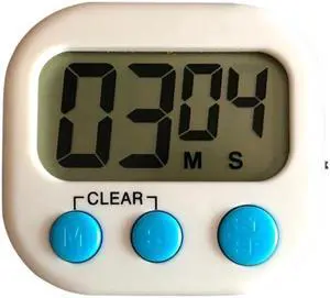 LCD Digital Timer Alarm With Stand 100 Mins Kitchen Timer Cooking Timer Alarm Clock Baking Tools Memory Time Counter 7.5x6.8x2cm