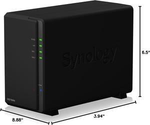 Synology 2 bay NAS Disk Station, DS218play (Diskless)