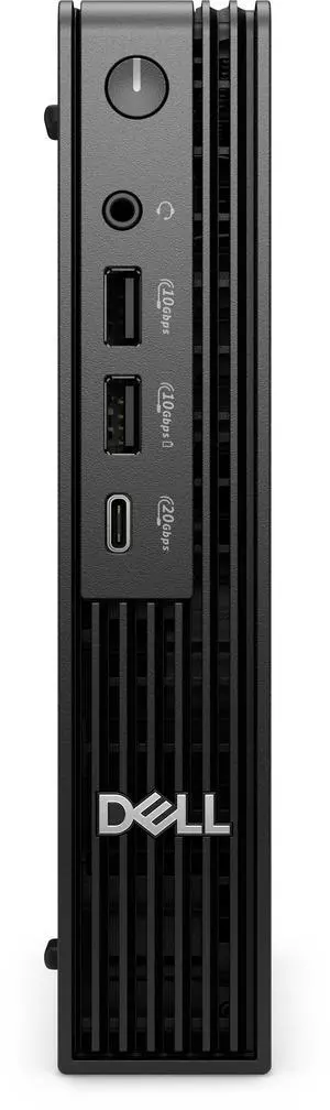 Dell Pro Micro Plus QBM1250 Business Desktop - Intel Core Ultra 7 265 up to 5.3 GHz, 128GB DDR5 RAM, 16TB (2x 8TB) NVMe SSD, Intel Graphics, Wi-Fi 6E + Bluetooth, Keyboard & Mouse, Windows 11 Pro