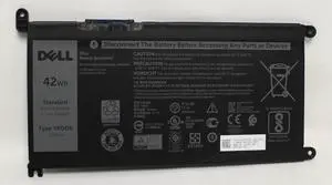 VM732 BATTERY 42WH 11.4V 3500MAH INSPIRON 14-5485 Compatible with Dell